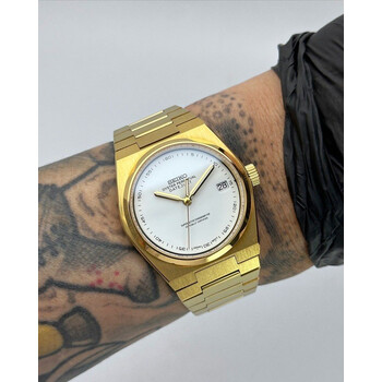 Custom Seiko Mod • White Gold Datejust PRX • 37mm